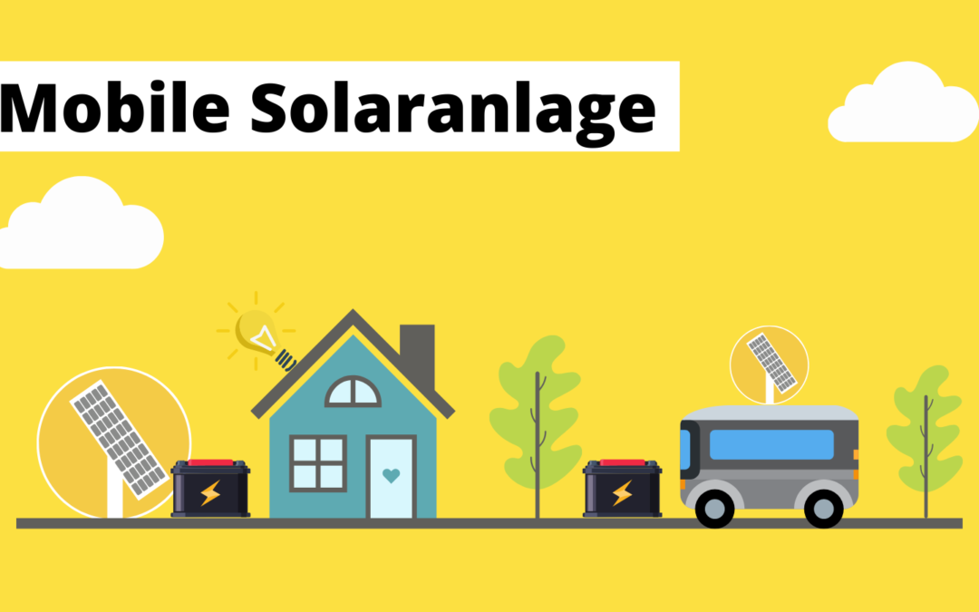 Mobile Solaranlage